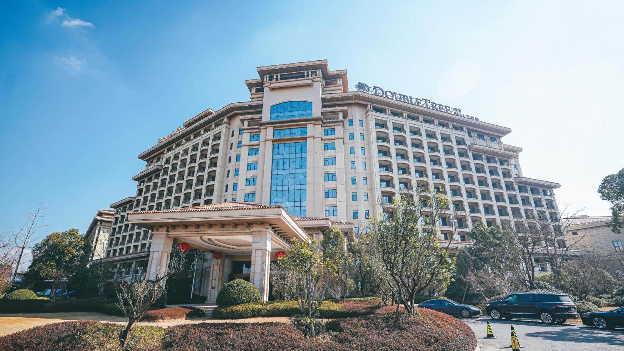 Hotel Doubletree By Hilton Ningbo - Chunxiao Esterno foto